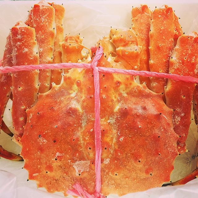 King crab タラバガニThe package has arrived today.
