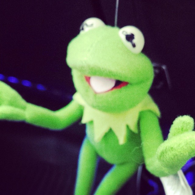 Walking in the rain.