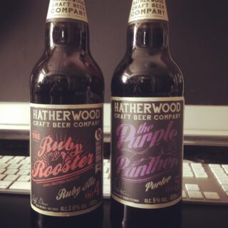 社長から、おみやげのイギリスのビールHatherwood Craft Beer Company